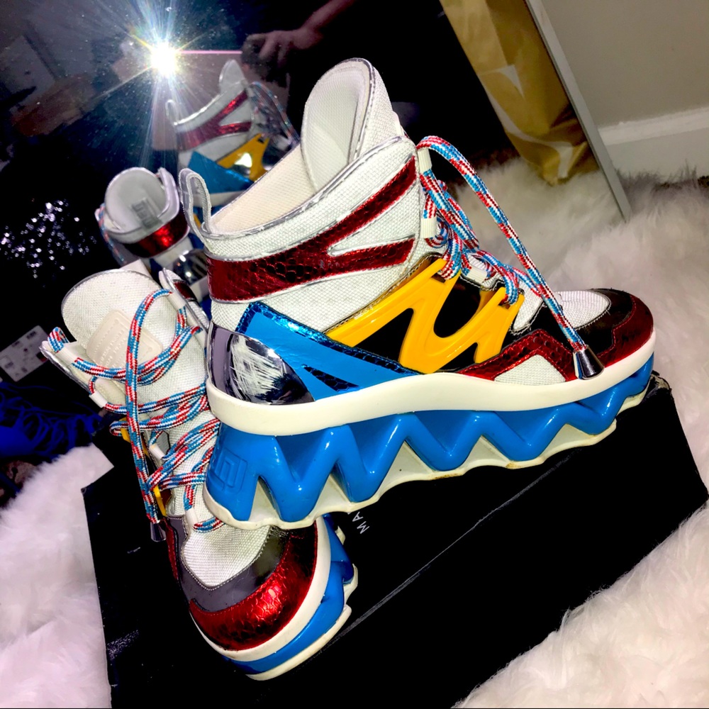 Stacked sneakers by Marc Jacobs
